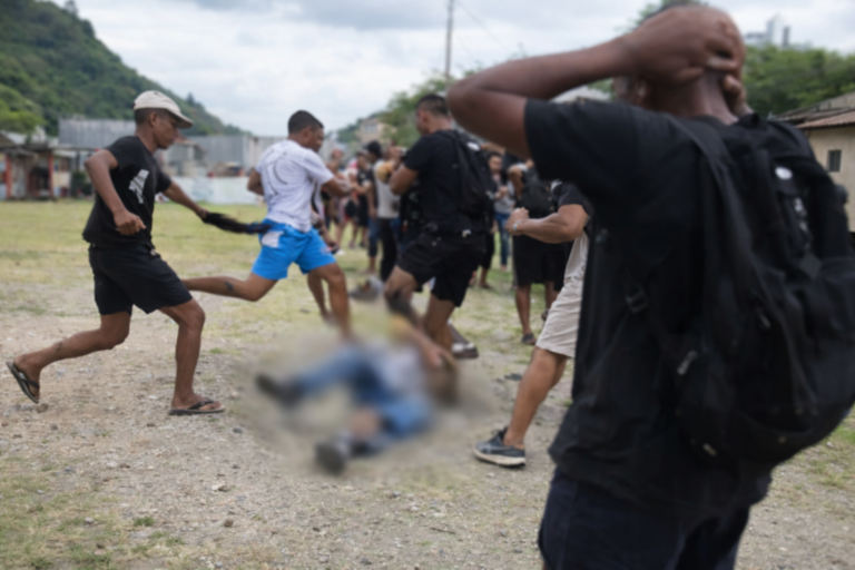 Adolescente é espancado por grupo na saída de escola no litoral de SP