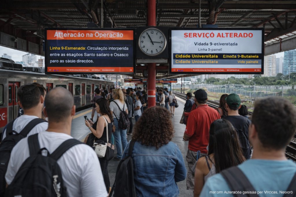 CPTM altera circulação de trens neste fim de semana em SP